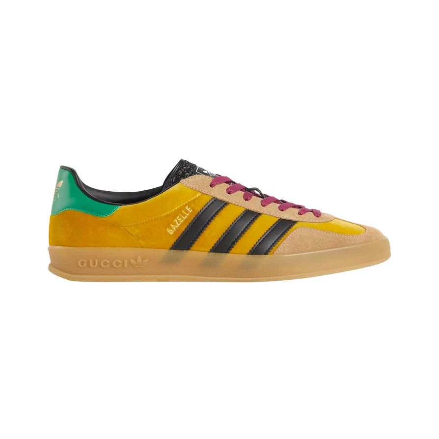 Adidas Gazelle x Gucci Giallo Nero Verde Scarpe Esclusive