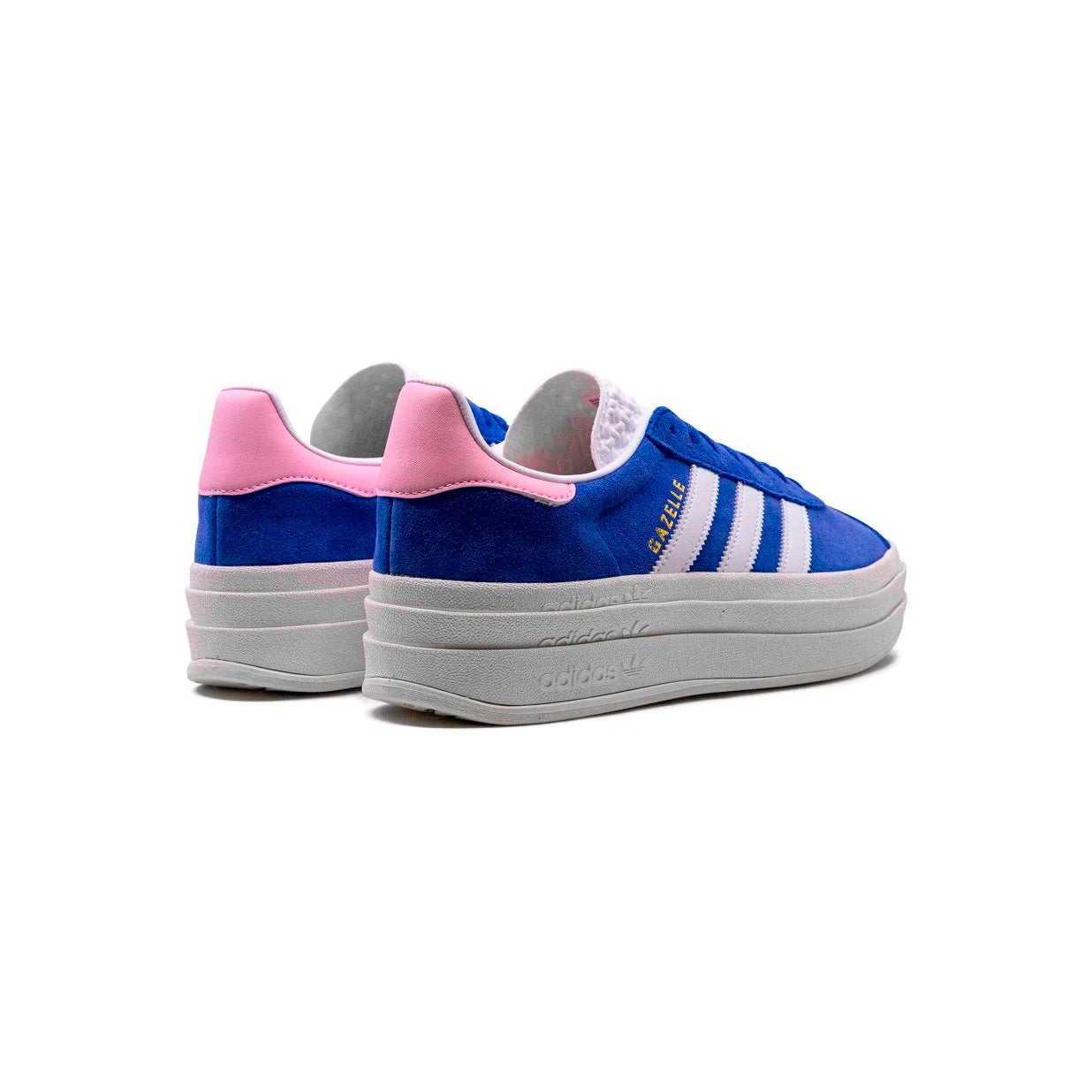 Adidas Gazelle Bold Scarpe Blu Lucido e Rosa Donna Platform Retro