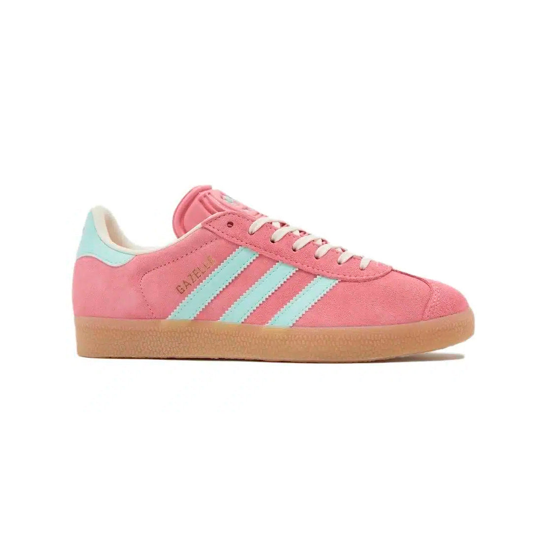 Sneakers Adidas Gazelle Rosa Bliss e Menta Chiaro in Suede