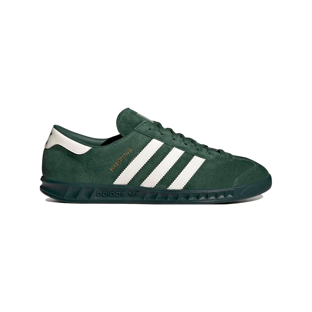 Adidas Hamburg Scarpe da Ginnastica Verde Oxide Uomo Retro Sportive