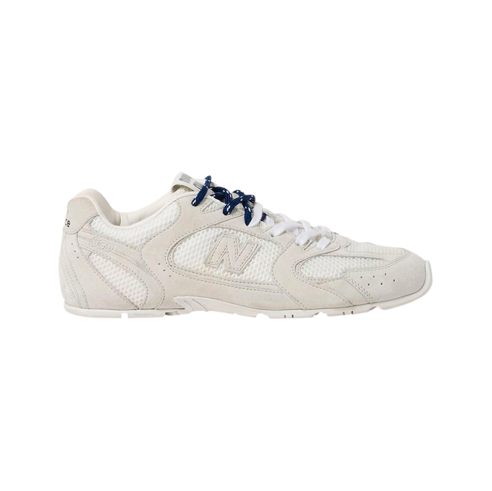 New Balance 530 x Miu Miu Scarpe Donna Bianche in Pelle Scamosciata Eleganti