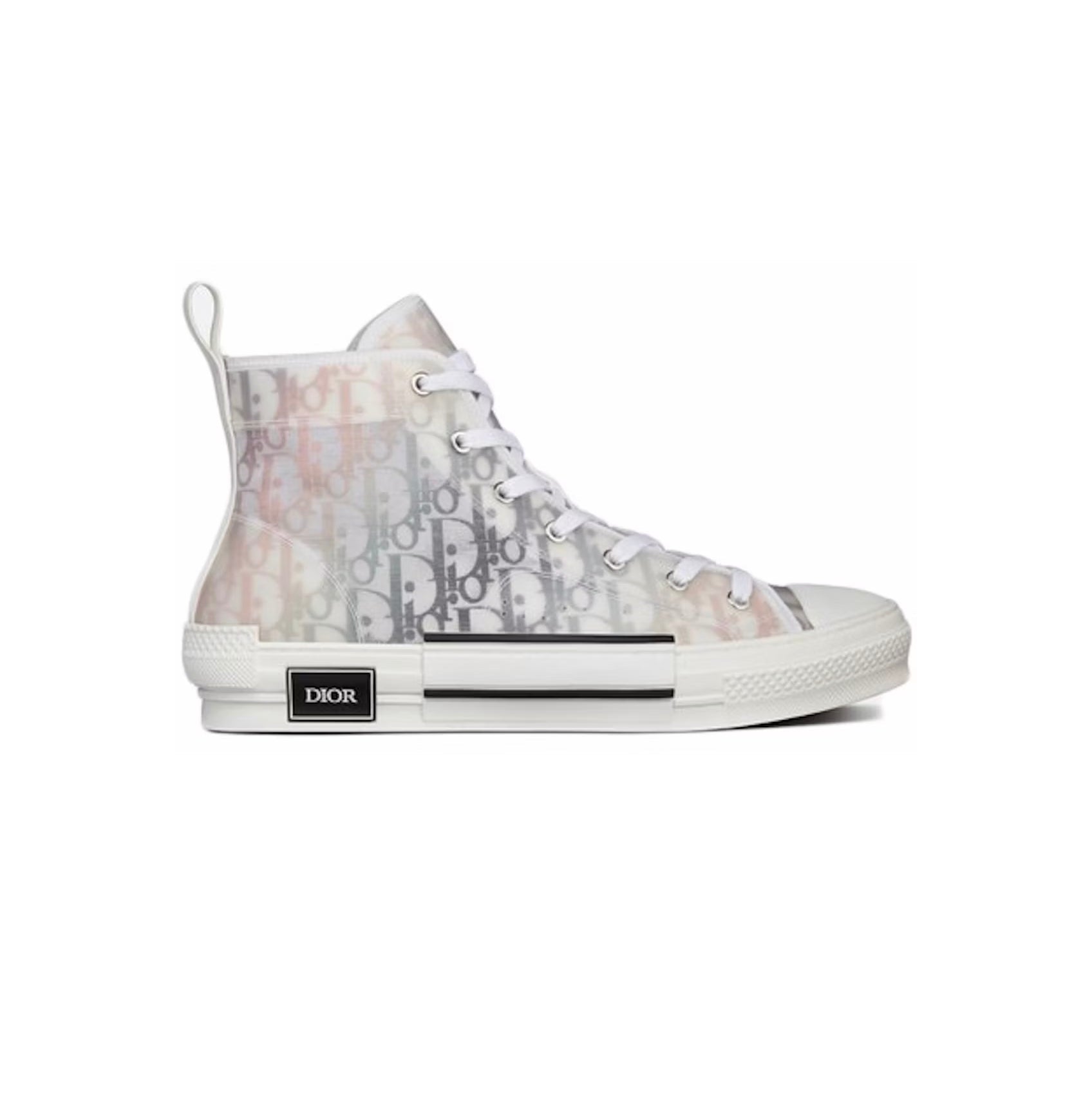 Dior B23 Sneakers Alte Grigio e Rosa - Scarpe di Lusso Esclusive
