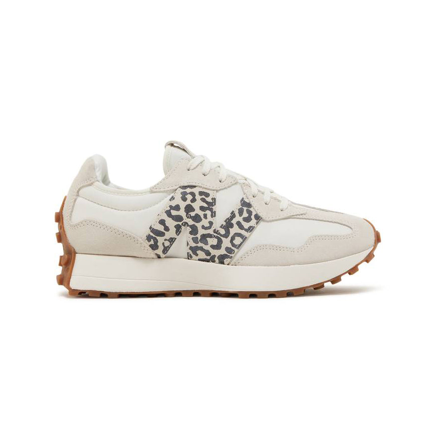 New Balance 327 Scarpe Donna Leopardate Beige Casual Eleganti