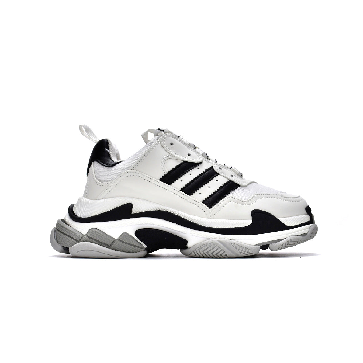 Balenciaga x Adidas Triple S Sneakers Bianche - Scarpe Chunky di Lusso