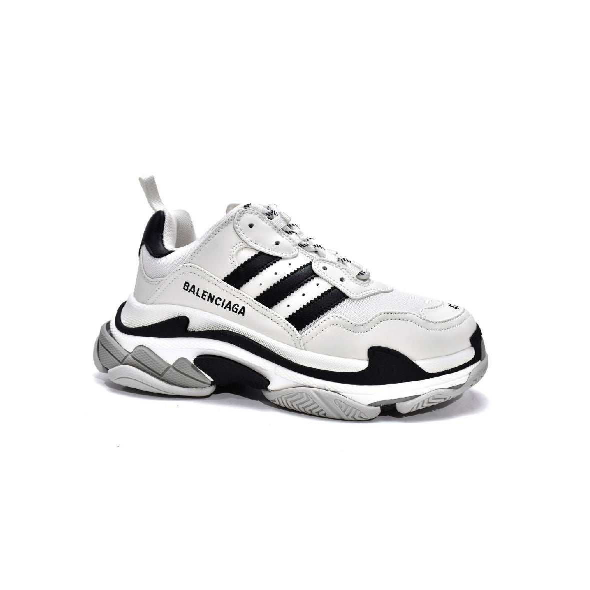 Balenciaga x Adidas Triple S Sneakers Bianche - Scarpe Chunky di Lusso